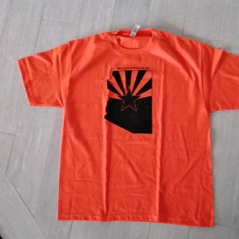 Orange Graphic T-Shirt
